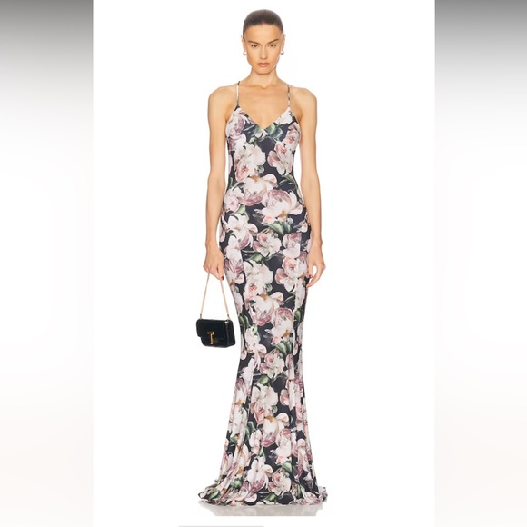 Norma Kamali Sleeveless Low-Back
Slip Fishtail Gown - Size S - Picture 5 of 16